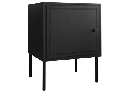 Table de chevet noir 45 cm Lavaggi