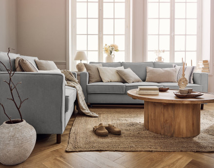 Canapé 2 places en velours...