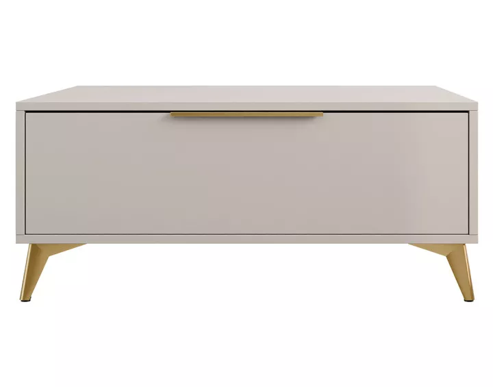 Table basse beige 104 cm Boccioni