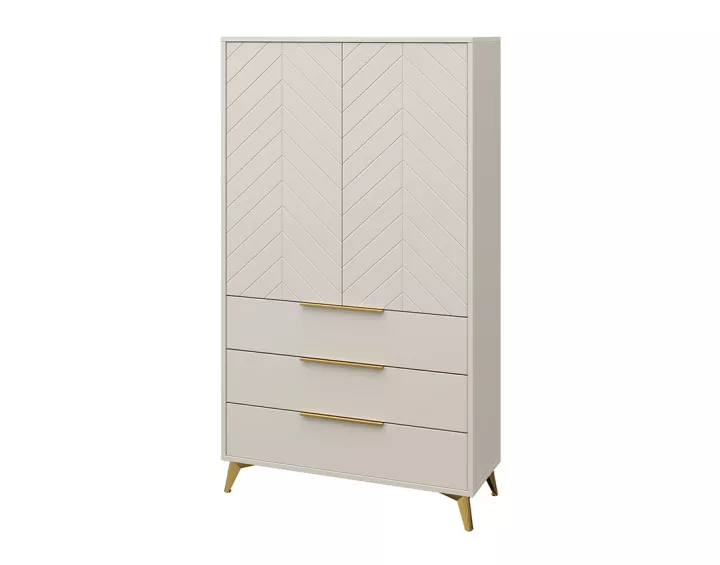 Buffet haut beige 104x180 cm Boccioni