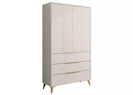 Buffet haut beige 104x180 cm Boccioni