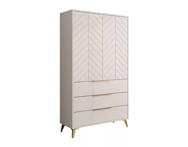 Buffet haut beige 104x180 cm Boccioni