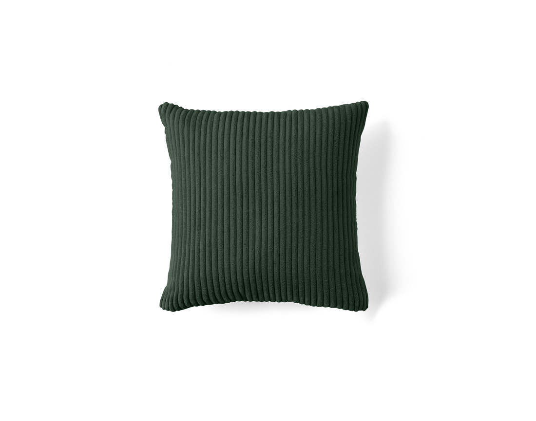 Coussin en velours côtelé 40x40 cm Selma