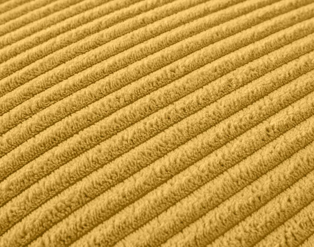 Coussin en velours côtelé 50x50 cm Selma