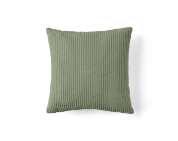 Coussin en velours côtelé...