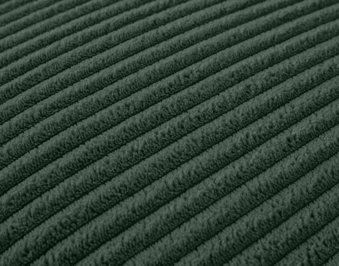 Coussin en velours côtelé 60x60 cm Selma