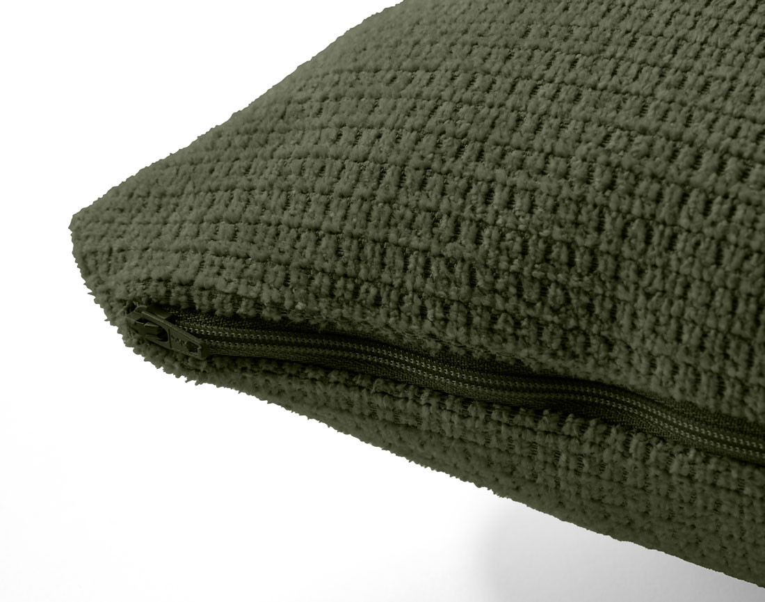 Coussin en tissu texturé 40x40 cm Polette