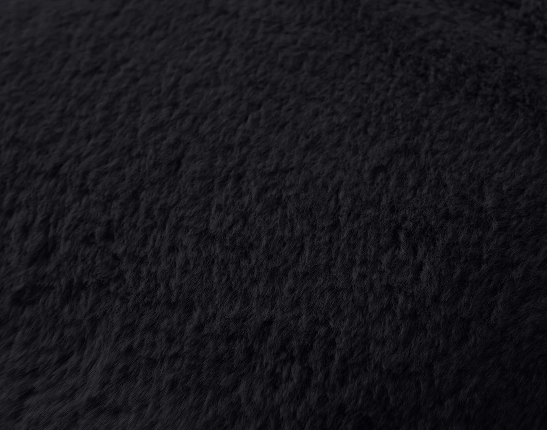 Coussin en fausse fourrure 40x40 cm Oscar