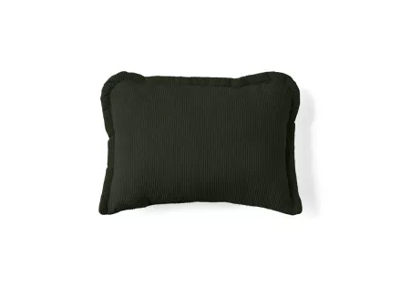 Coussin en velours côtelé 38x52 cm Albane