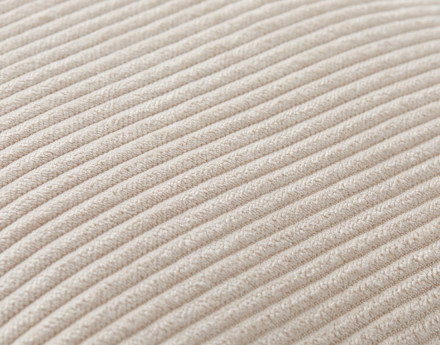 Coussin en velours côtelé...