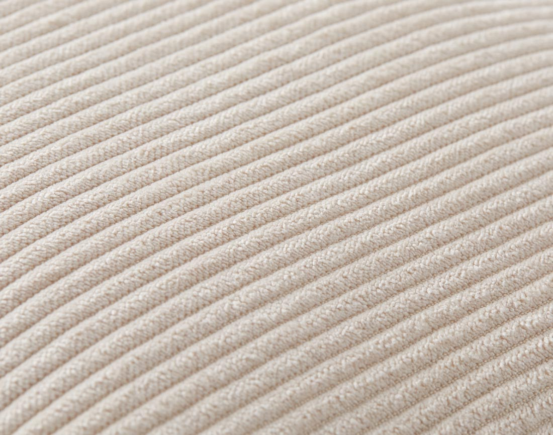 Coussin en velours côtelé 38x52 cm Albane