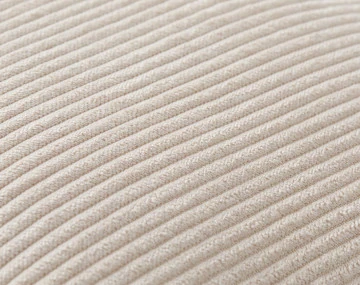Coussin en velours côtelé...