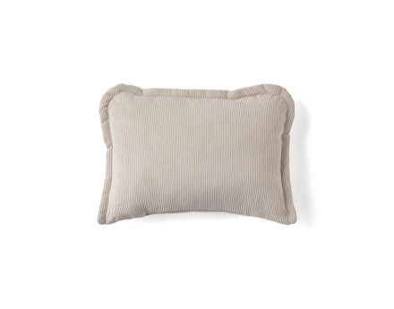 Coussin en velours côtelé...