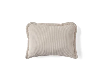 Coussin en velours côtelé...