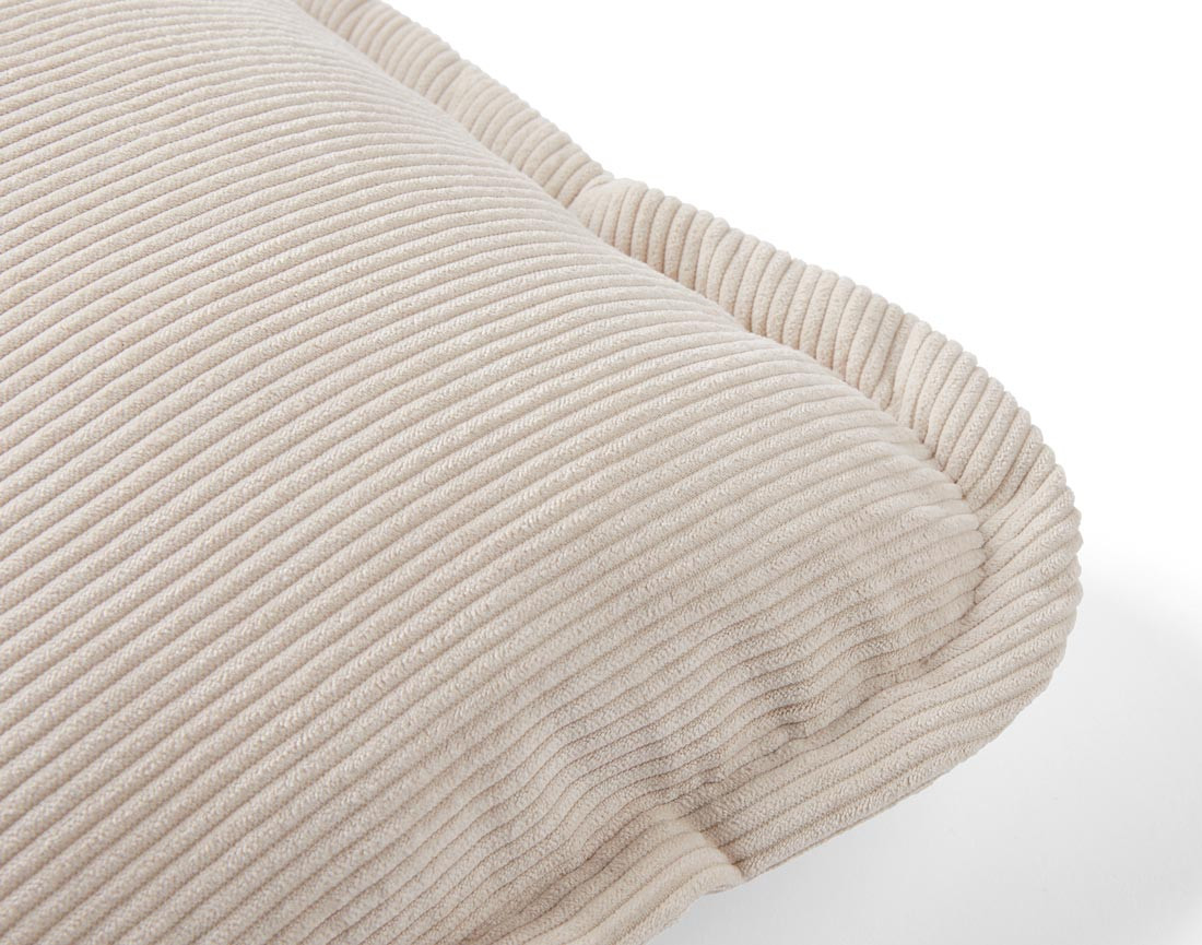 Coussin en velours côtelé 38x52 cm Albane