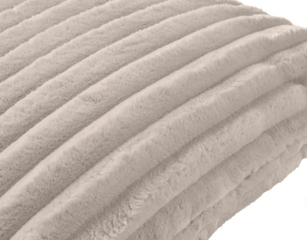 Coussin en velours côtelé...