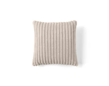 Coussin en velours côtelé...