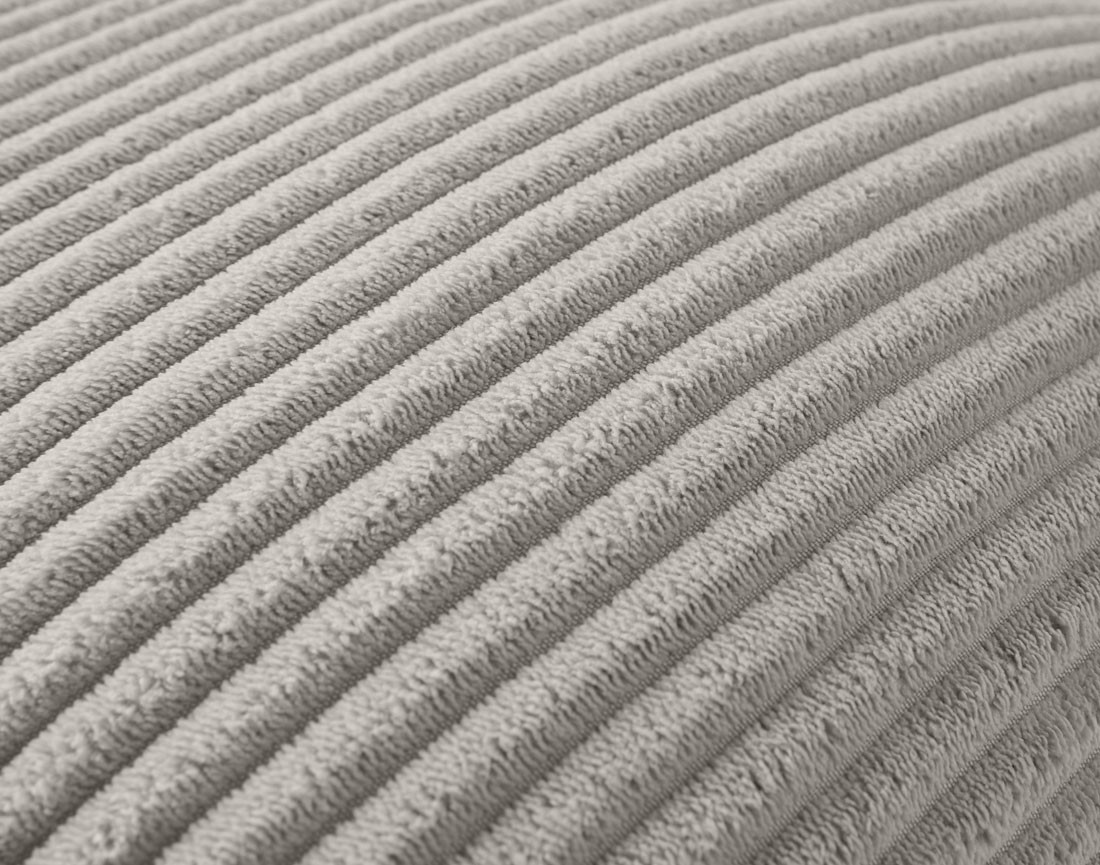 Coussin en velours côtelé 35x35 cm Pivoine