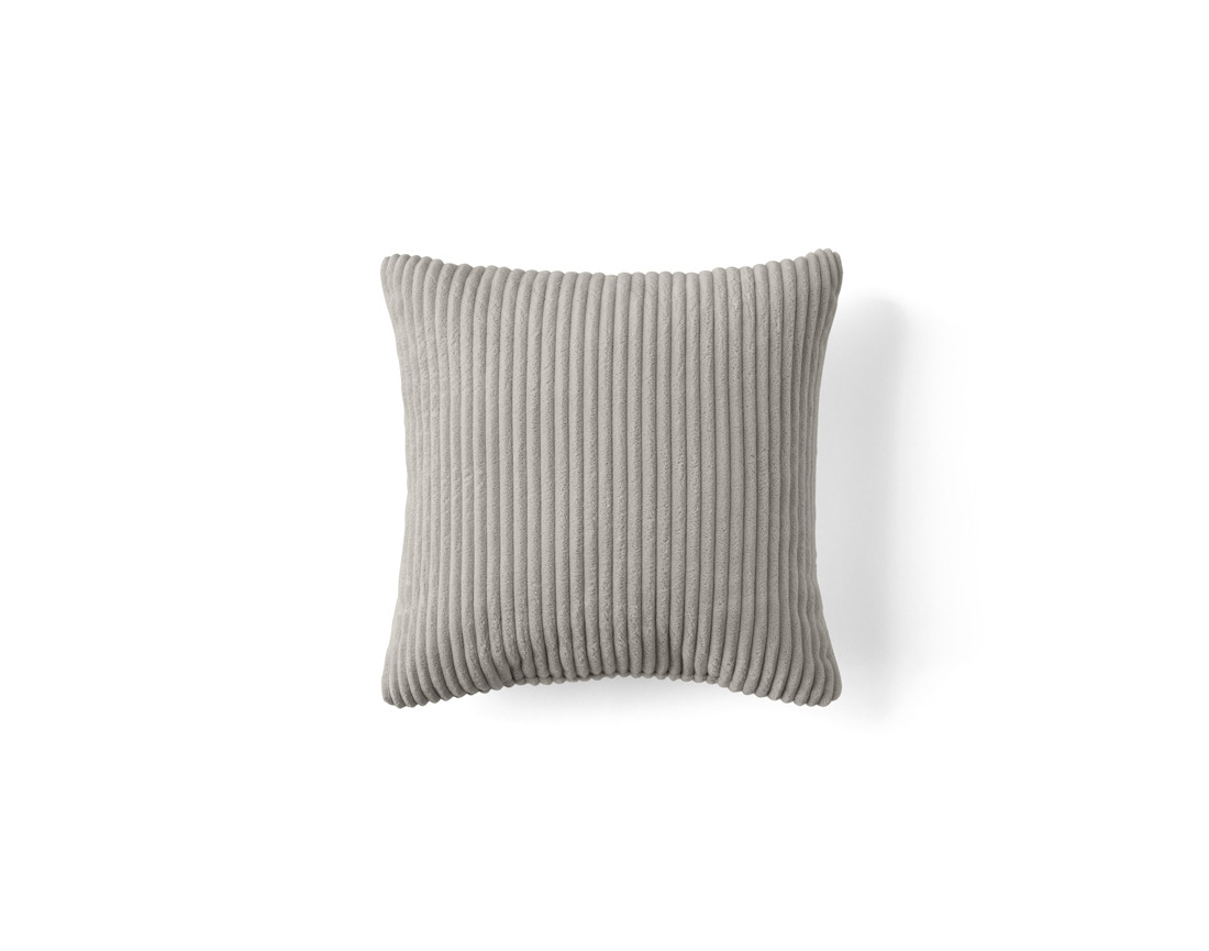 Coussin en velours côtelé 35x35 cm Pivoine