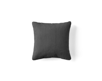 Coussin en velours côtelé...