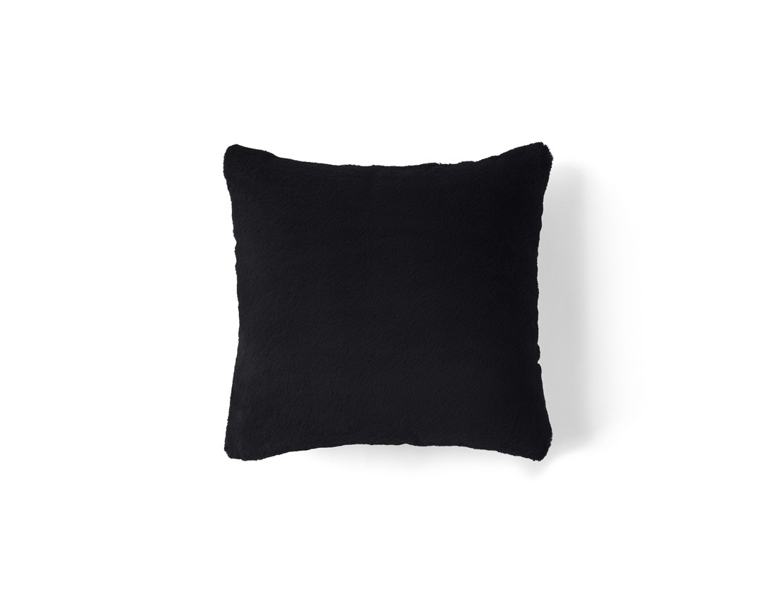 Coussin en fausse fourrure 35x35 cm Crocus