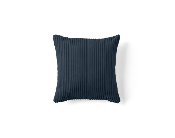 Coussin en velours côtelé...