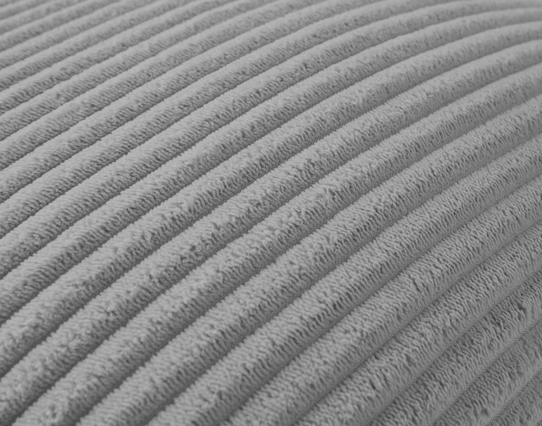 Coussin en velours côtelé 37x37 cm Rune