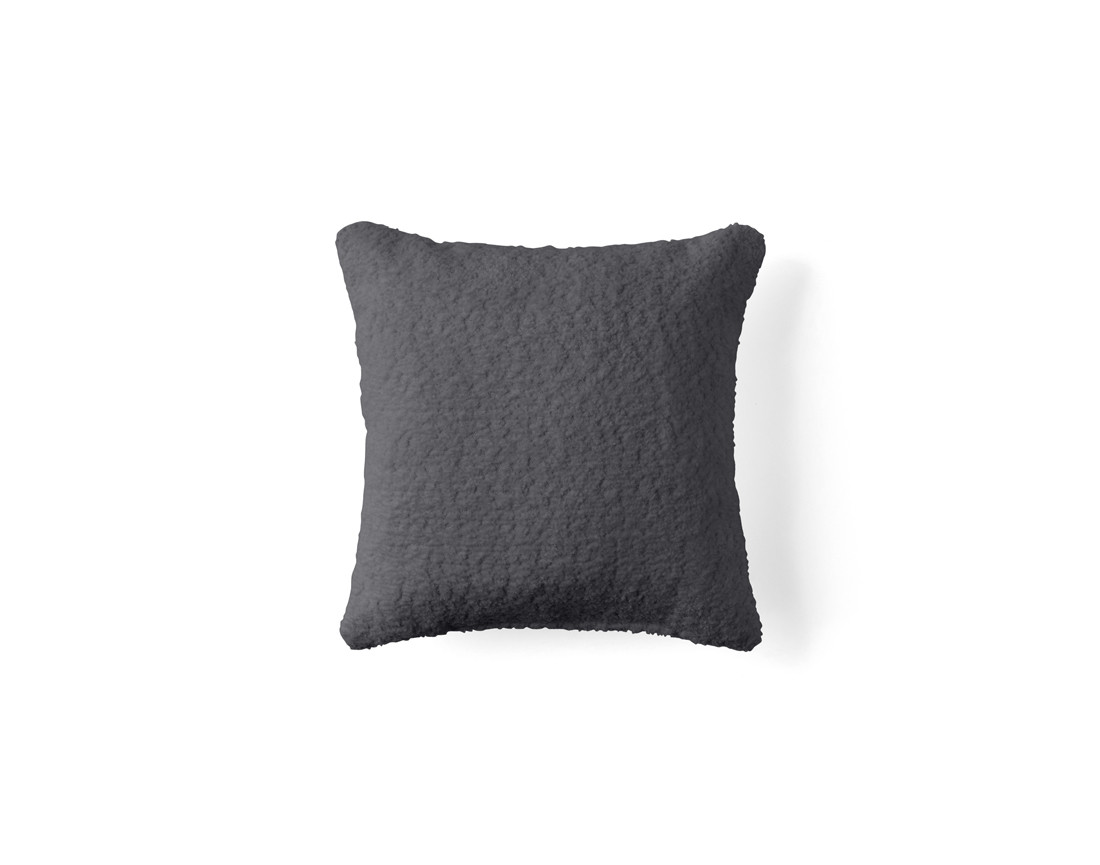 Coussin en tissu bouclette 37x37 cm Rune
