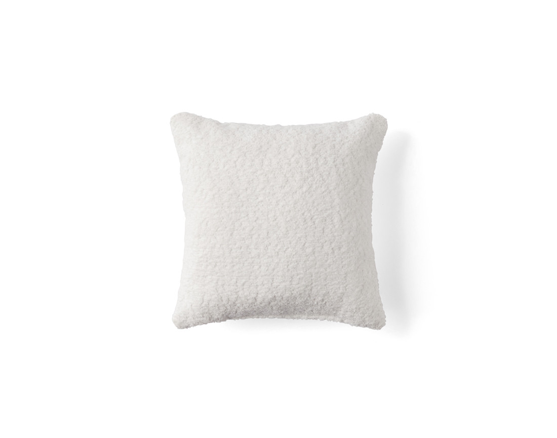 Coussin en tissu bouclette 37x37 cm Rune