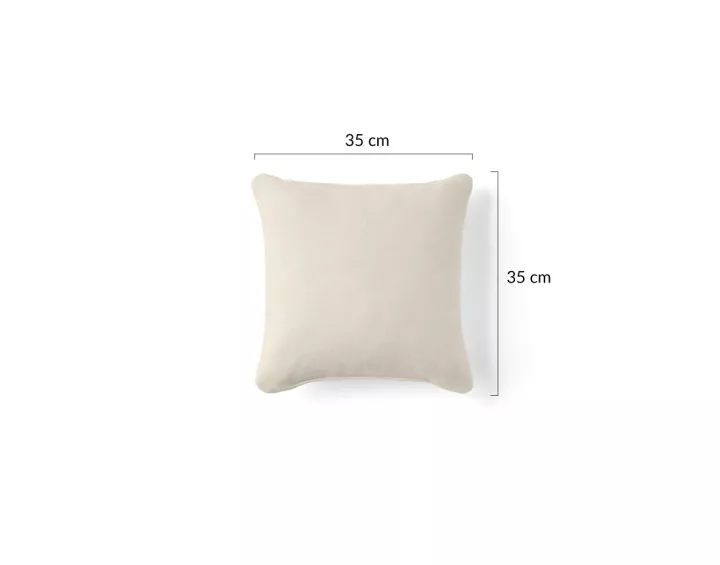 Coussin en tissu 35x35 cm Crocus