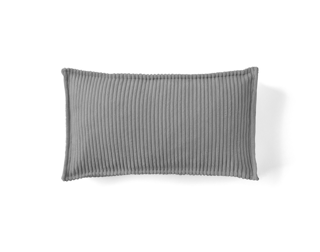 Coussin en velours côtelé 32x57 cm Stella