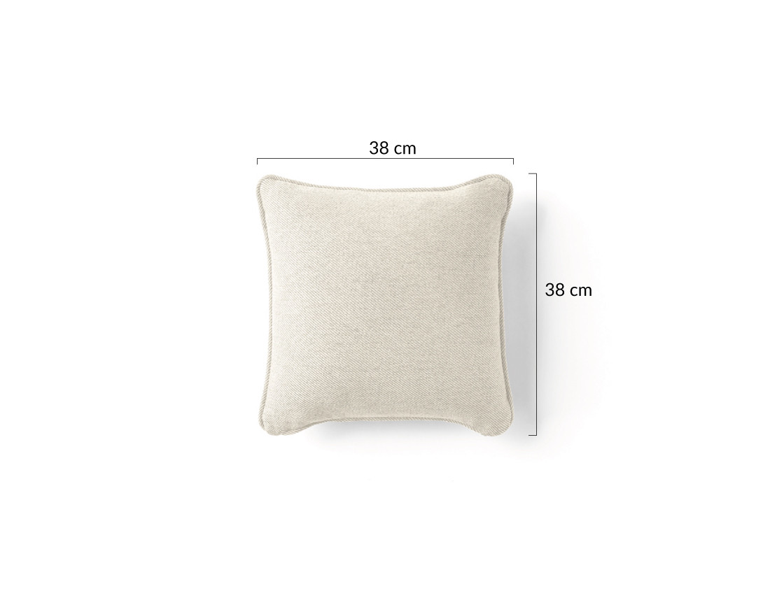 Coussin en tissu 38x38 cm Caracas