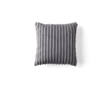 Coussin en velours côtelé...