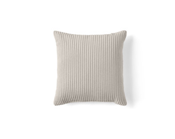 Coussin en velours côtelé...