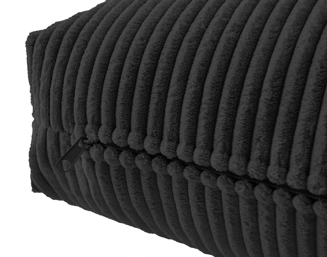 Coussin en velours côtelé 54x54 cm Colombine