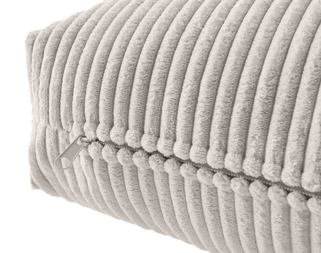 Coussin en velours côtelé 54x54 cm Colombine