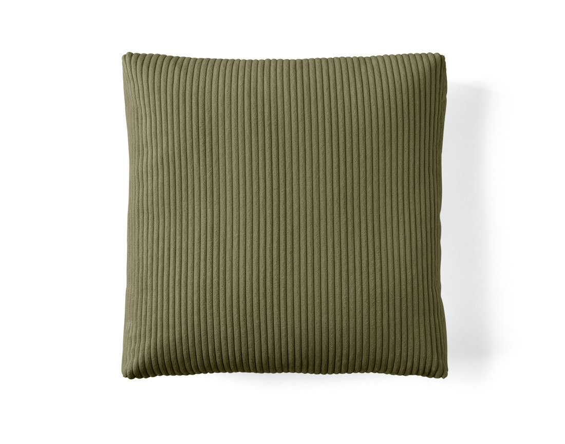 Coussin en velours côtelé 54x54 cm Colombine