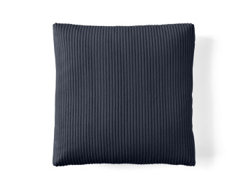 Coussin en velours côtelé...