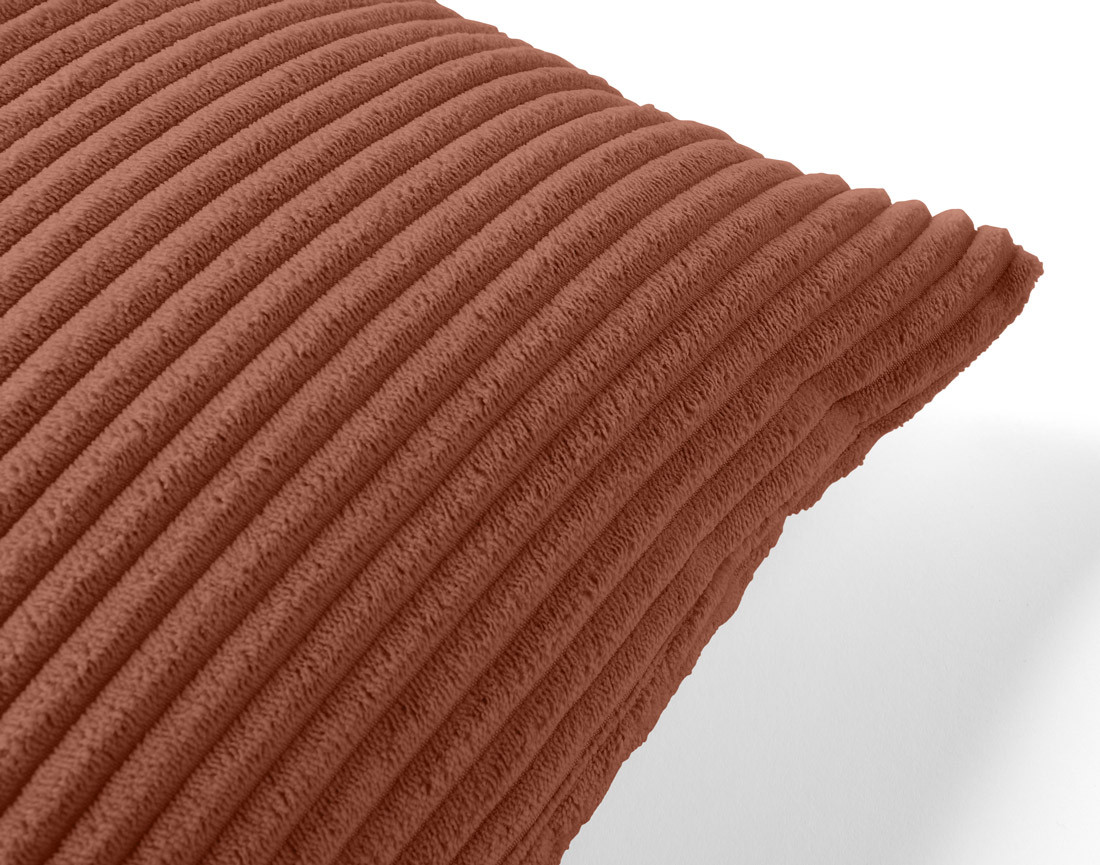 Coussin en velours côtelé 32x63 cm Colombine