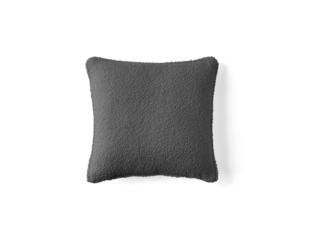 Coussin en tissu bouclette 40x40 cm Topaze