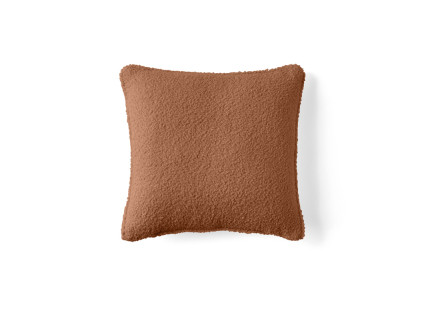 Coussin en tissu bouclette 40x40 cm Topaze