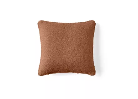 Coussin en tissu bouclette 40x40 cm Topaze