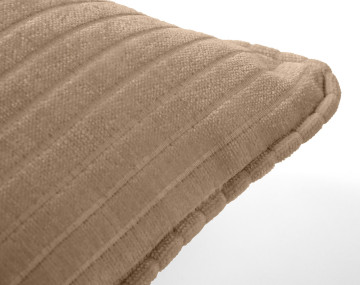 Coussin en velours côtelé...