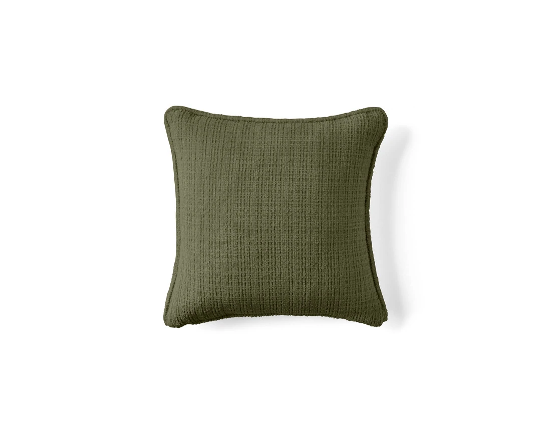 Coussin en velours texturé...