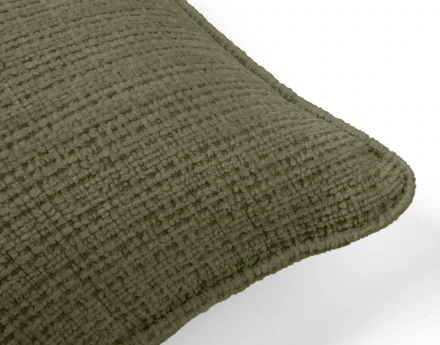 Coussin en velours texturé...