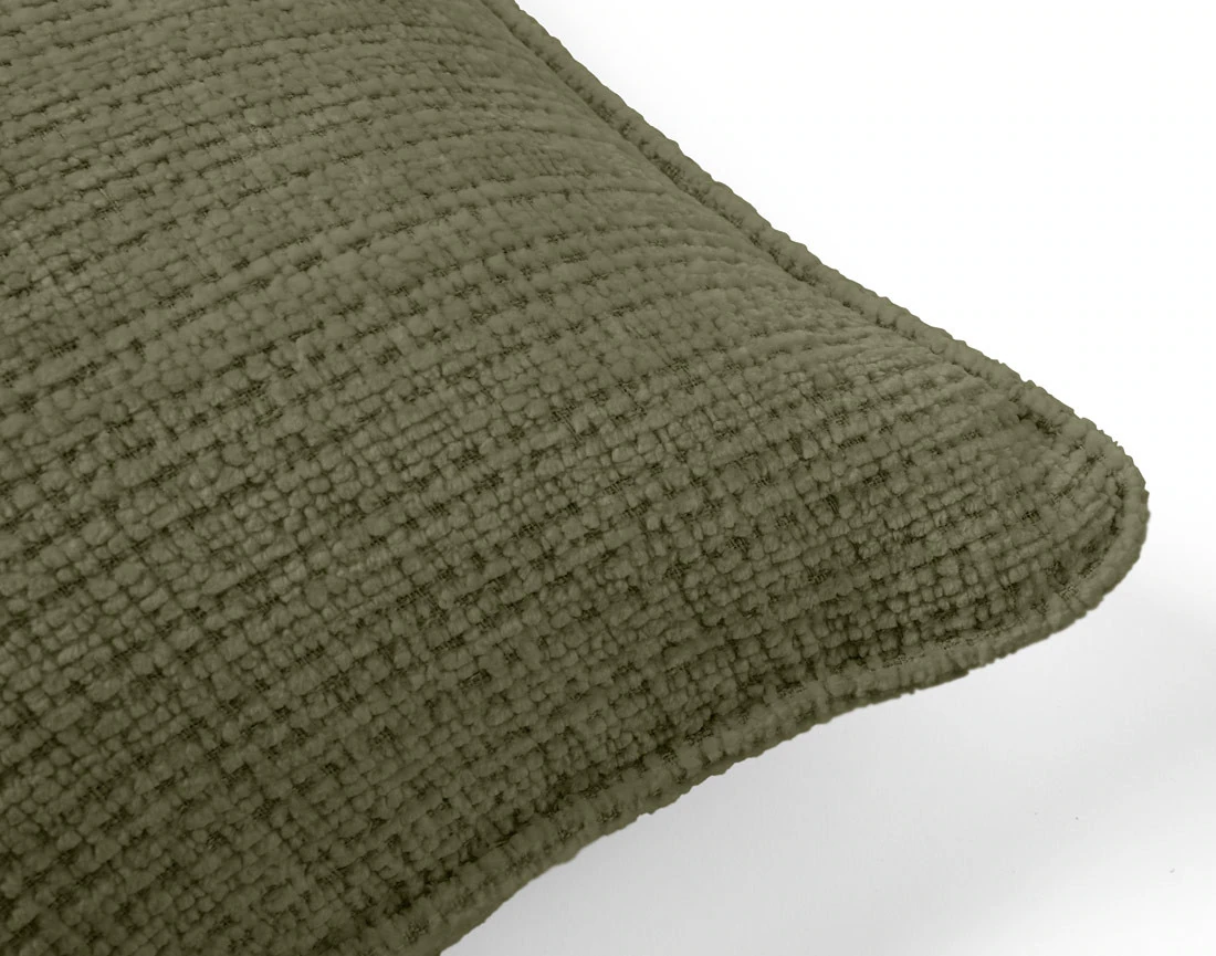 Coussin en velours texturé...