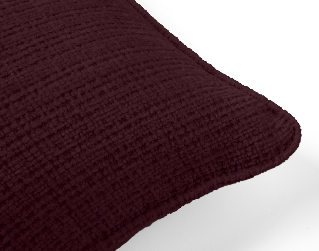 Coussin en velours texturé 40x40 cm Miro