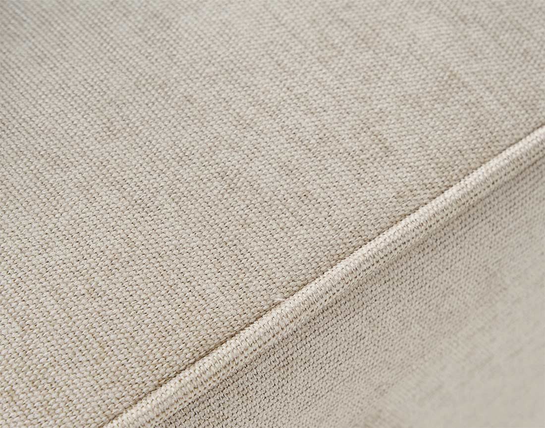 Canapé panoramique 7 places - convertible avec coffre - Topaze