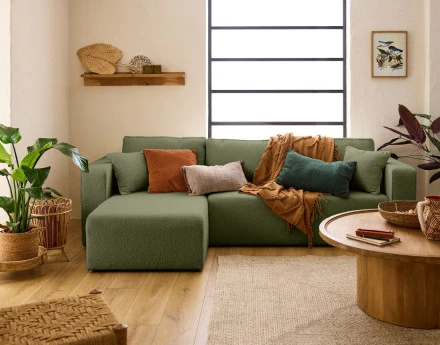 Canapé d'angle 4 places...