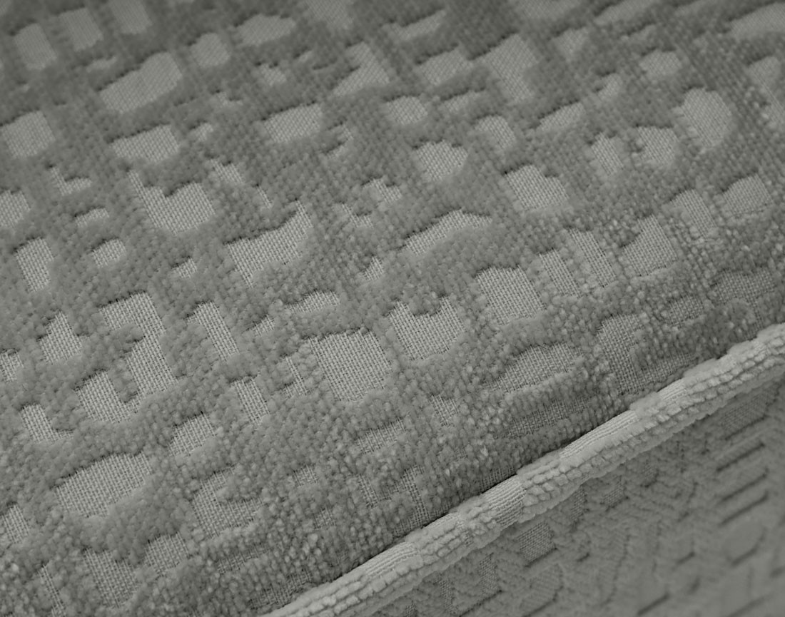 Canapé 3 places convertible avec coffre en tissu velours relief Topaze Canapé 3 places convertible avec coffre en tissu velours relief Topaze